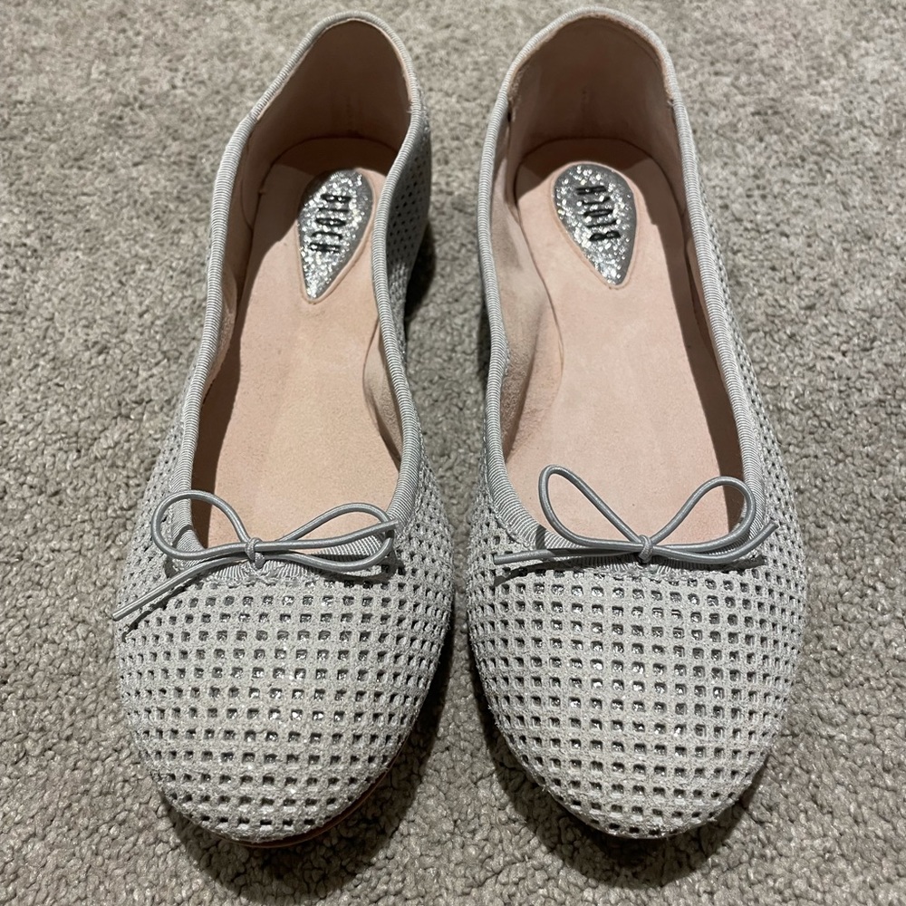NEW Bloch Grey Ballet Flat 37.5